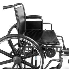 Čelična invalidska kolica BIG-TIM do 225 kg – barijatrijska kolica OMC (6)